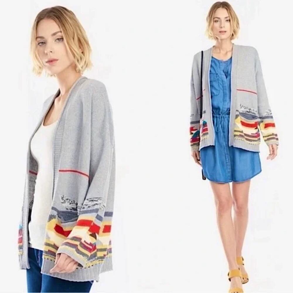 Anthropologie Sparrow Women's Capitana Cardigan Open Front Southwest Rare HTF XS